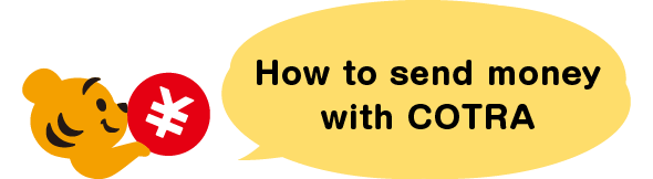 How to send money with COTRA